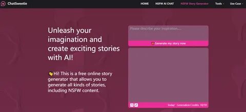 NSFW Story Generator-chatsweetie.