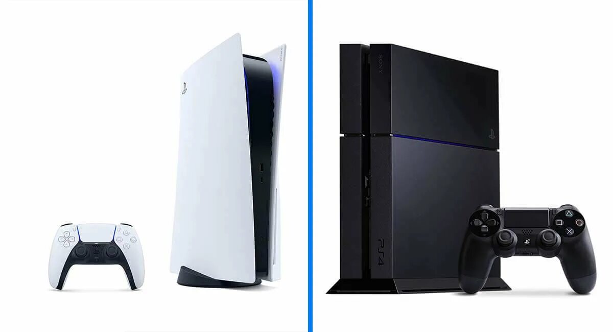 Какого года пс5. PLAYSTATION 5 PS 4. Sony PLAYSTATION 4 Pro vs ps5. Sony ps5 Slim vs ps5. Ps5 fat vs Slim.