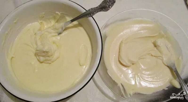 Сметанный классический густой крем из сметаны для торта рецепт фото пошагово и в