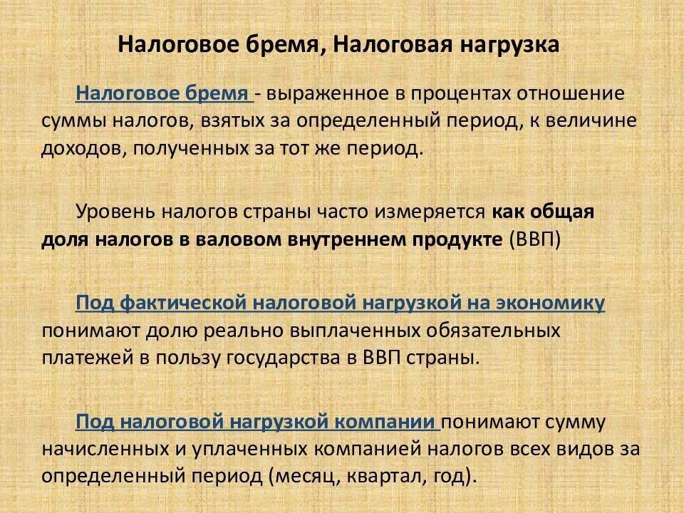 Бремя это простыми словами
