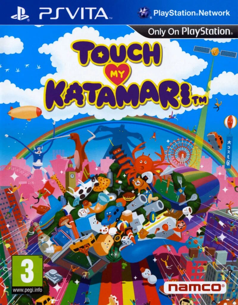 Touch my way. Touch my katamari (ps vita). katamari игра. me &amp; my katamari. katamari damacy обложка.