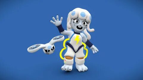 Brawl stars 3d model