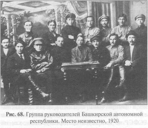 Создание башкирской автономии