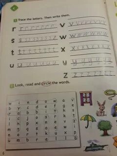 Read the words then write