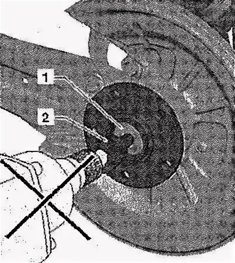 Как снять диск с ступицы Brake disc removal and installation (Lada Granta 1, 2011-2023, VAZ-2190) "Ch