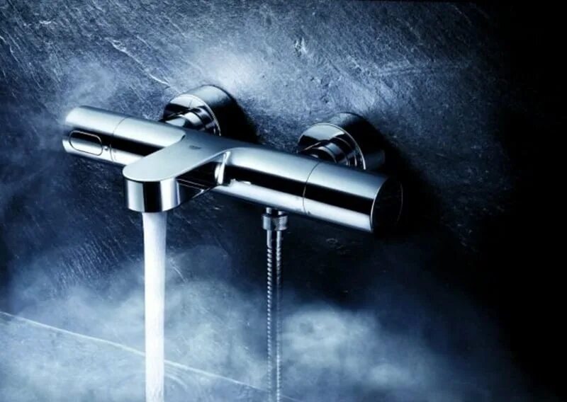 Grohe Grohtherm 3000 Cosmopolitan. Термостат для ванны Grohe Grohtherm 3000. Grohe Grohtherm 3000 Cosmopolitan 19467000. Смеситель Грое с термостатом.