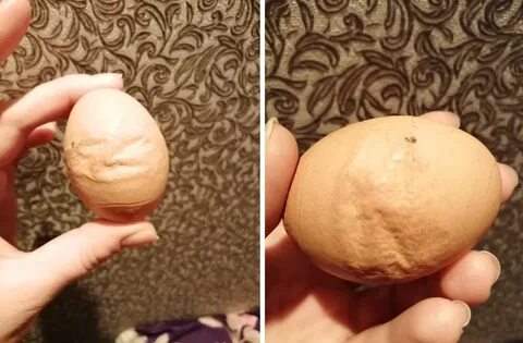 Деформированное яйцо