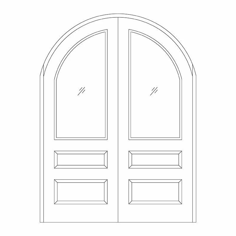 как рисовать doors
