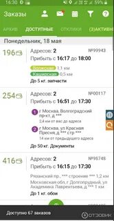 Достависта со скольки лет работать