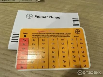 При ярине можно забеременеть