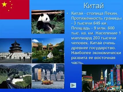 Сообщение страна востока