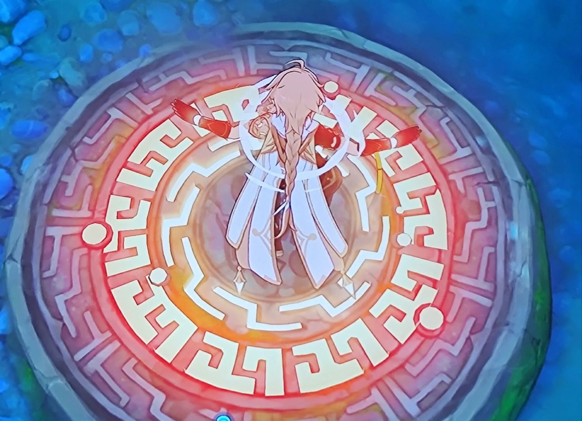 Мозаичная кошка. Мозаика геншин. Геншин аезер. Aether геншин импакт. Геншин импакт орнамент.