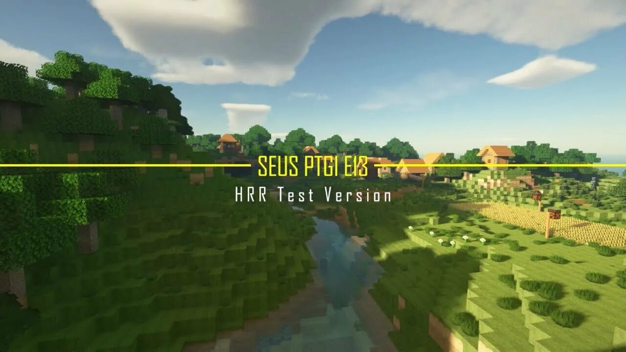 Майнкрафт с трассировкой лучей. 1. Seus ptgi hrr 3. Hrr 2. Seus майнкрафт.