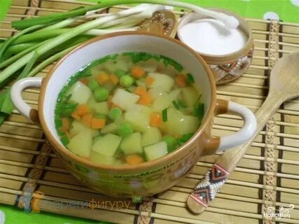 Простой вкусный овощной суп