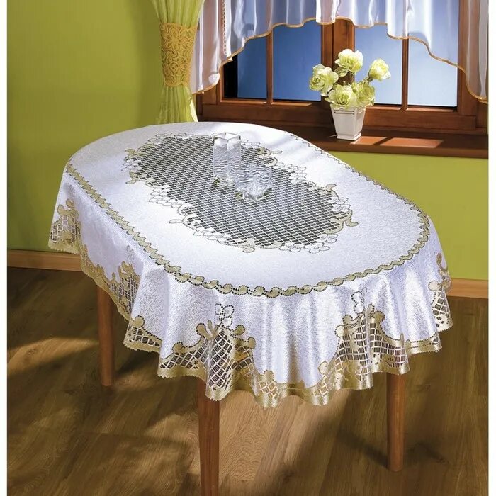 Скатерть на кухню овальные. Скатерть Jacquard Tablecloth белая. Скатерть Wisan Польша 130 x 180. Скатерть Wisan.