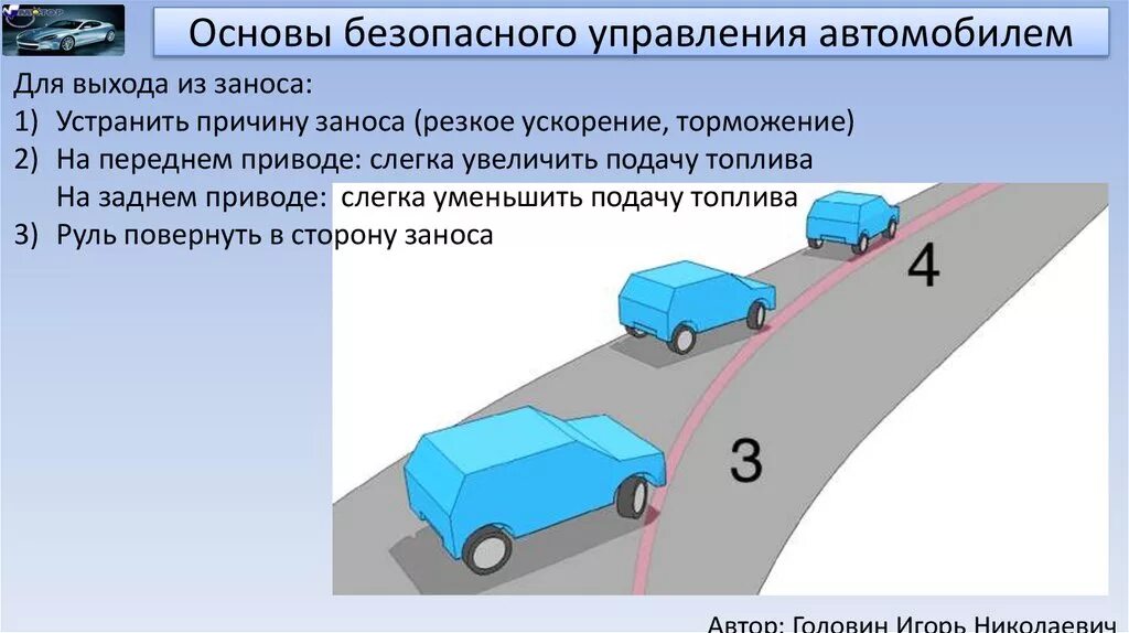 Основы безопасности управления ТС. Основы безопасного управления автомобилем. Условия безопасного управления транспортным средством. Основы управления транспортными средствами.