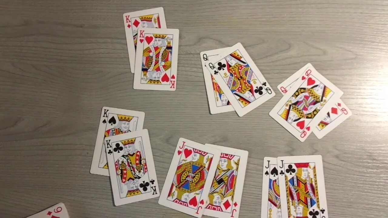 Фокус с 12 картами. Четыре короля карты. Двенадцать карточки. Карты 12 карт.