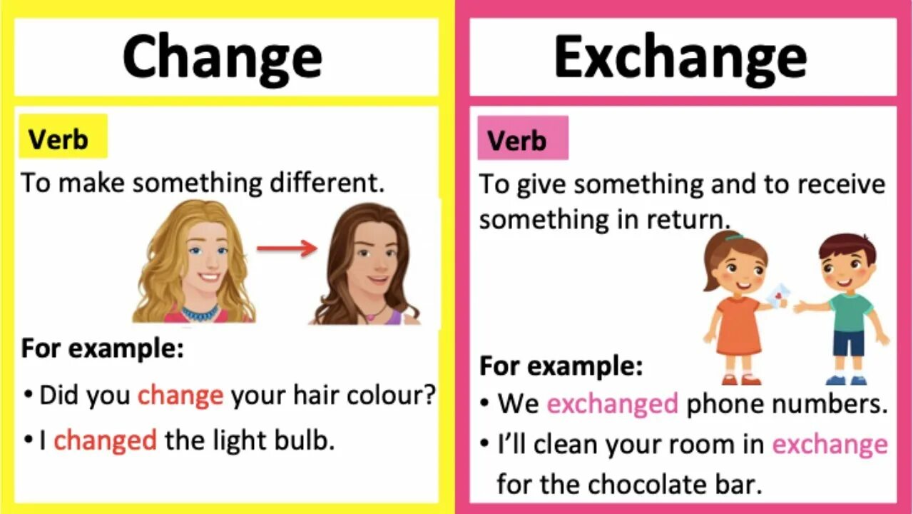 Can i exchange. Change Exchange разница. What's changed?. Change Alter Exchange разница. Change v.