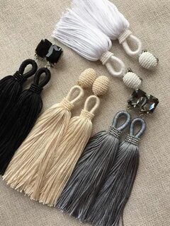 Кисточки из пряжи