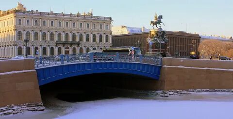 Синий мост санкт