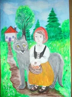 Нарисовать героя произведения