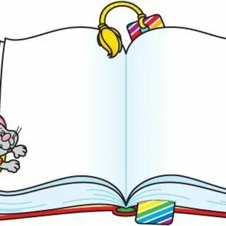 Раскрытая детская книга
