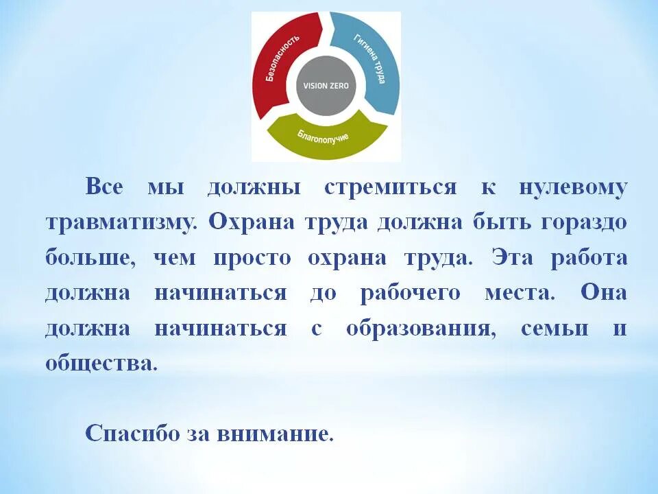 Нулевой травматизм 2024 рб. Концепция нулевого травматизма. Семь золотых правил концепции нулевого травматизма. Концепция нулевого травматизма Vision Zero. Задачи концепции нулевого травматизма.