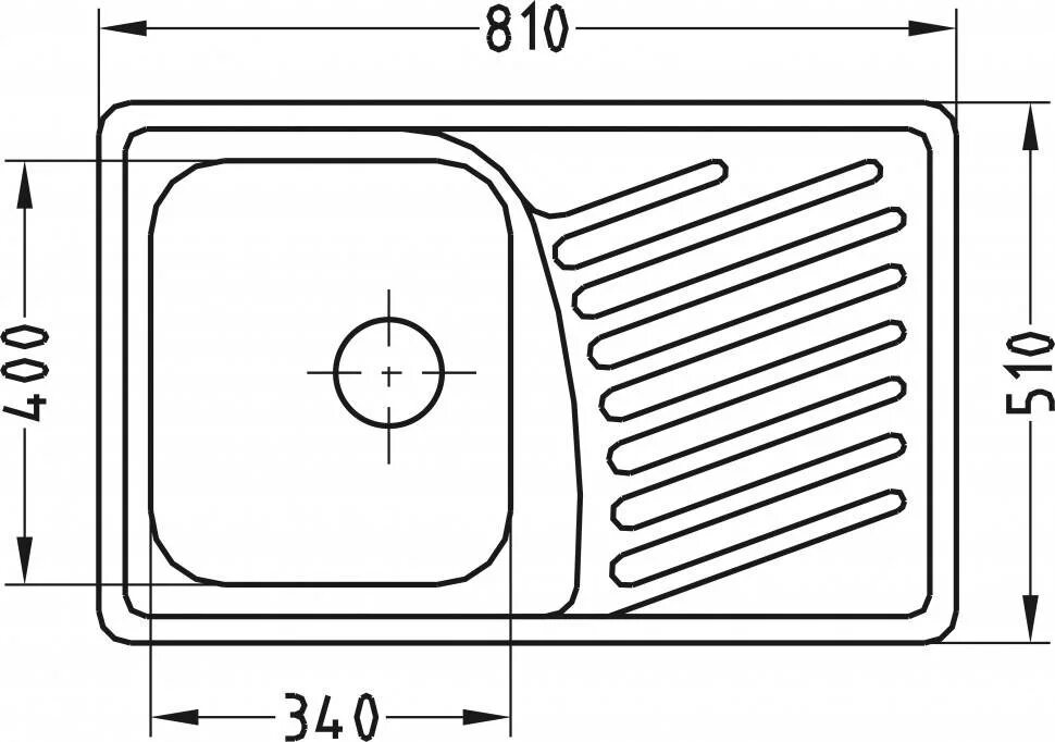 Диаметры кухонных моек. Alveus Elegant 30. Мойка Alveus Elegant 30. Alveus Elegant мойка 810 на 510. Кухонная мойка 5050 чертеж нержавейка.