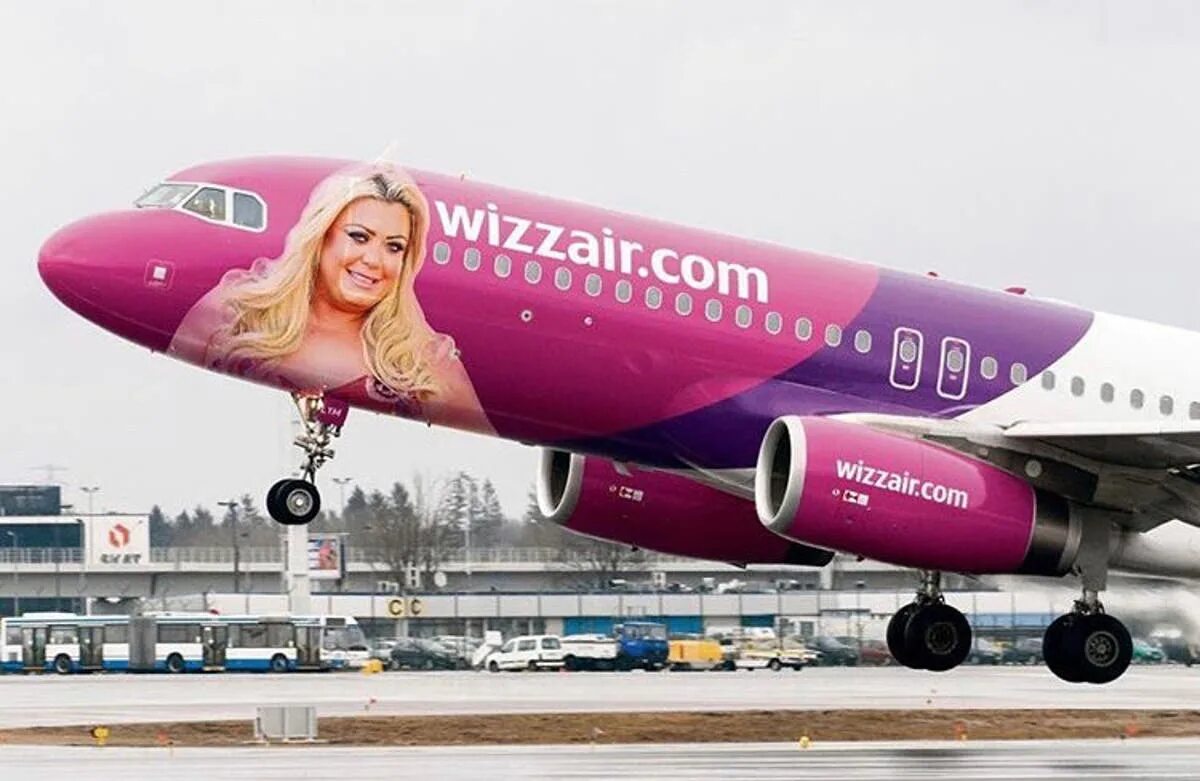 13b Wizz Air. Ливрея визэйр. Optimum Wizz Air RL, губы.