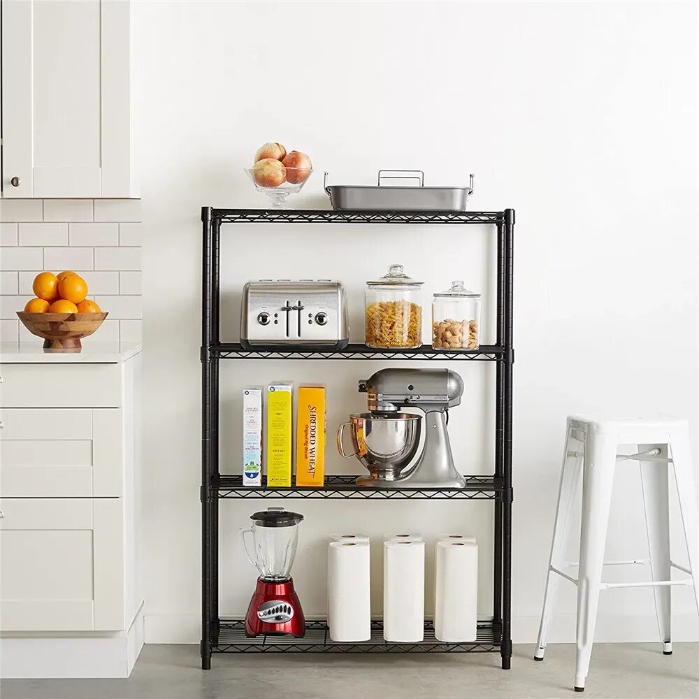 Стеллаж Kitchen Storage Rack. Этажерка для кухни. Кухня со стеллажами и полками. Этажерка для кухни металлическая.