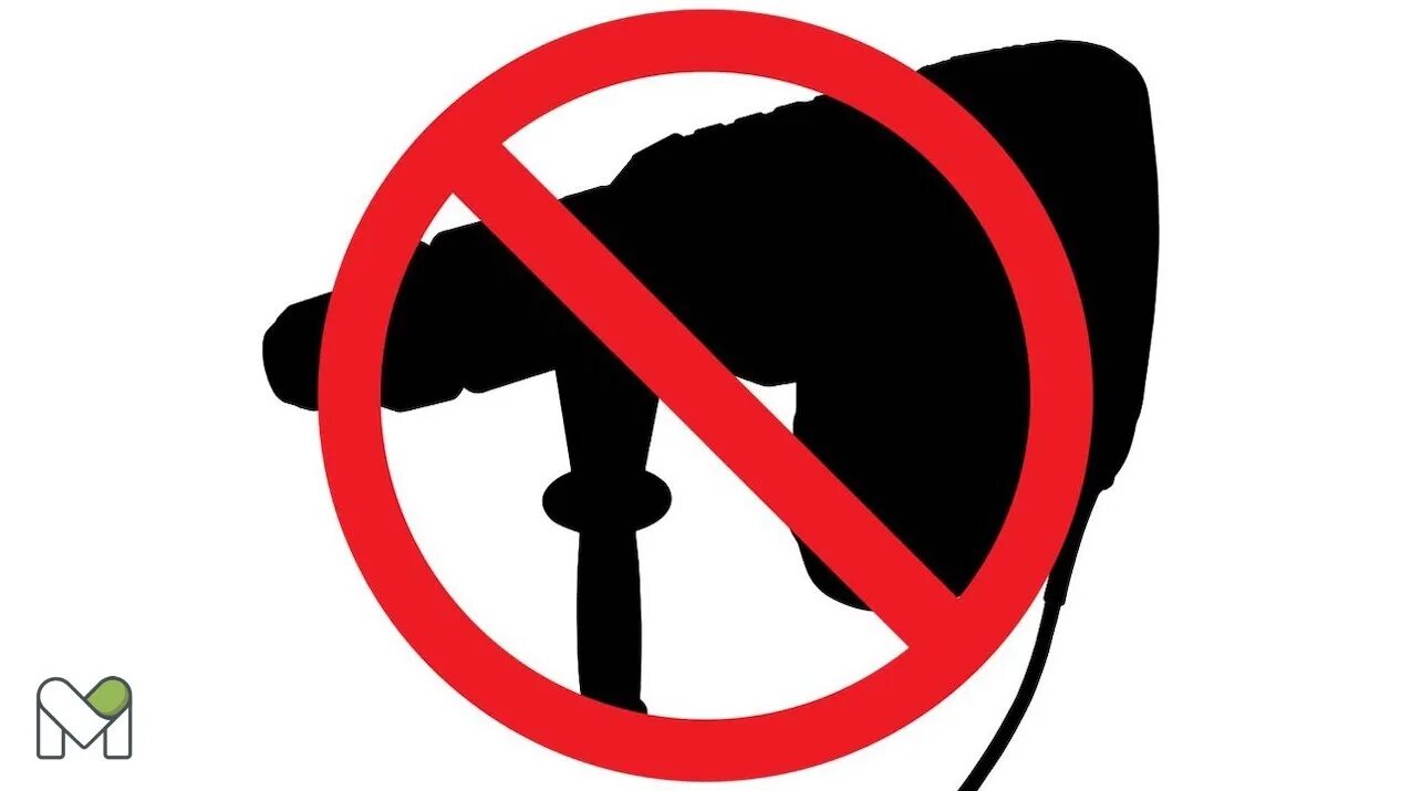 Иконка не сверлить. Табличка не шуметь. Значок без сверления. Перечеркнутая дрель. Иконка не сверлить.