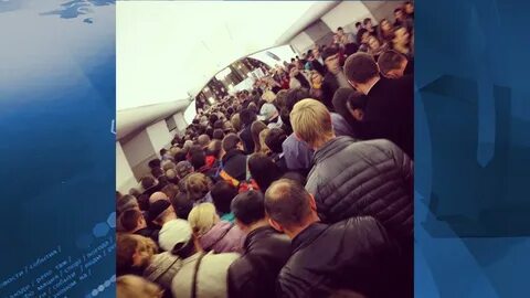 Сбой на фиолетовой ветке метро