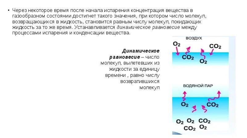 Вода начинает испаряться при температуре