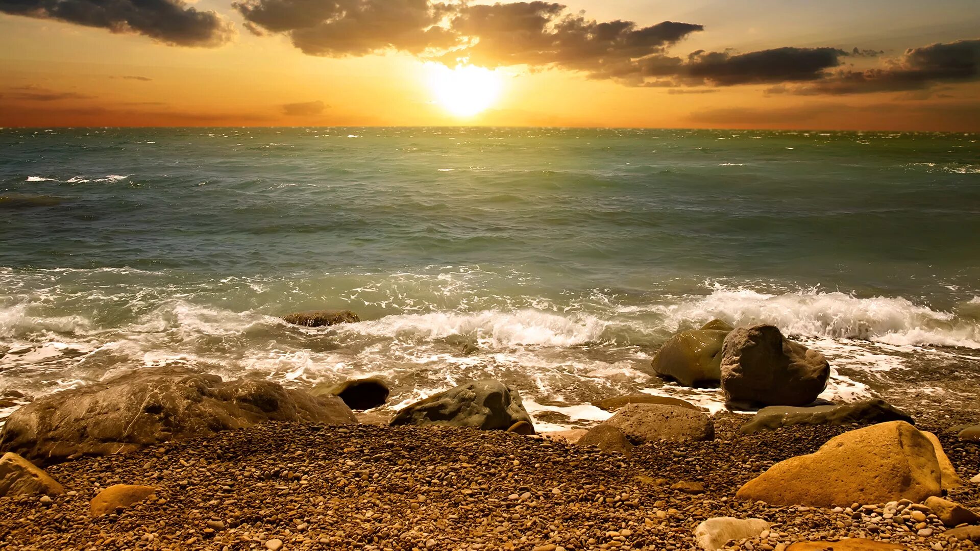 Красивые картинки на рабочий стол. Море солнце. Морской Прибой. Море волны пляж. Море анимация.