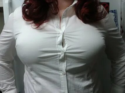 Button down shirt tits