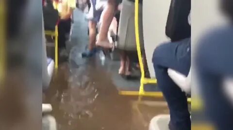 Попала под ливень