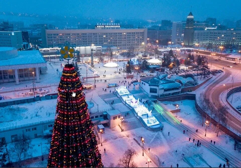 Новый год красноярский край