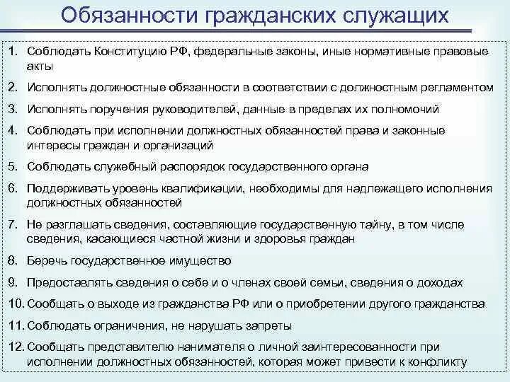 Гражданские обязанности. Должностные обязанности гражданского служащего. Исполнение гражданских обязанностей. Правовое положение гражданского служащего. Правом или обязанностью гражданского служащего