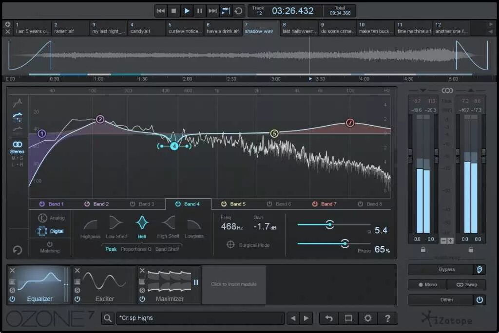 IZOTOPE частотные диапазоны. Частотные диапазоны музыкальных инструментов IZOTOPE. Эквализация вокала. Эквализация инструментов.