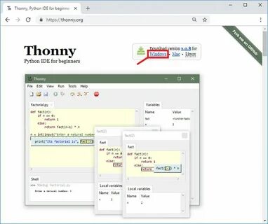 Thonny python