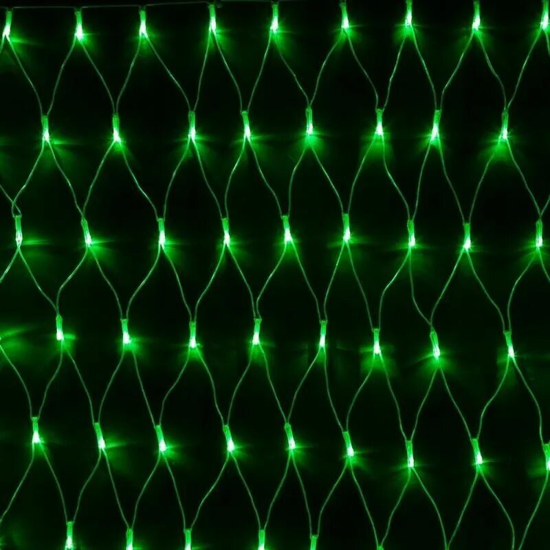 Зеленая гирлянда на окно. Пр. Светодиодный занавес 2м*2м 200led, 220v белыпрозрачный провод. Зеленая гирлянда на окно. Гирлянда штора 300х200.