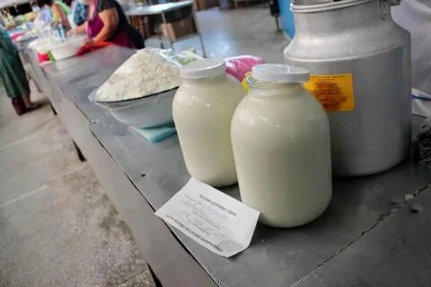 Реализация сырого молока на сельскохозяйственных рынках