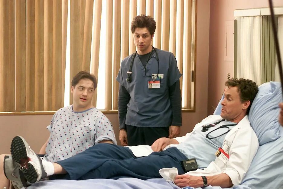 Scrubs на русском. Клиника доктор кокс и Джей ди.