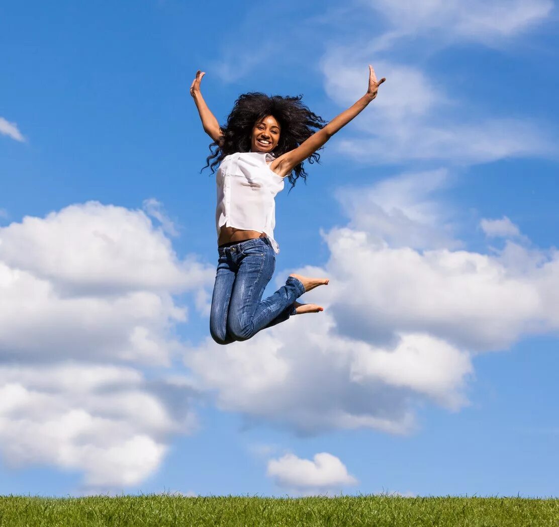 I can jump out in the sun