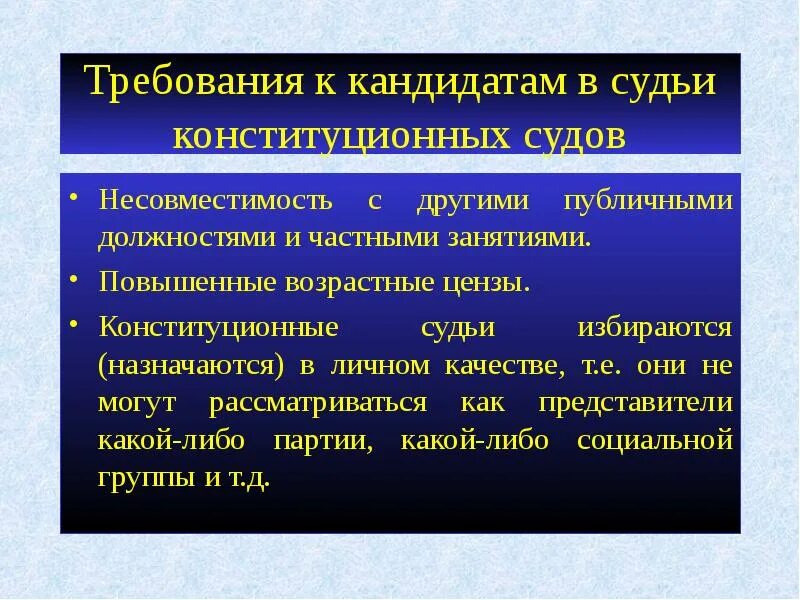 Требования конституционного суда. Требования к кандидату судьи конституционного суда. Требования к судьям конституционного суда. Суд требования. Лицо предъявляющее требования в суде