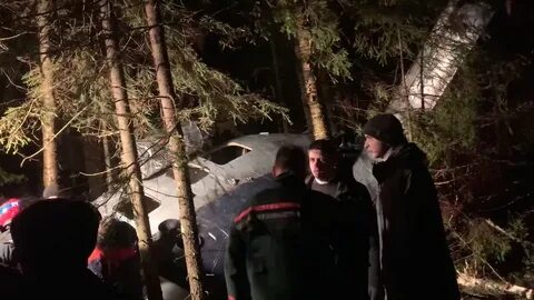 Крушение вертолета с песковым
