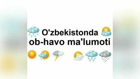 Ob havo toshkent viloyati 14 kunlik