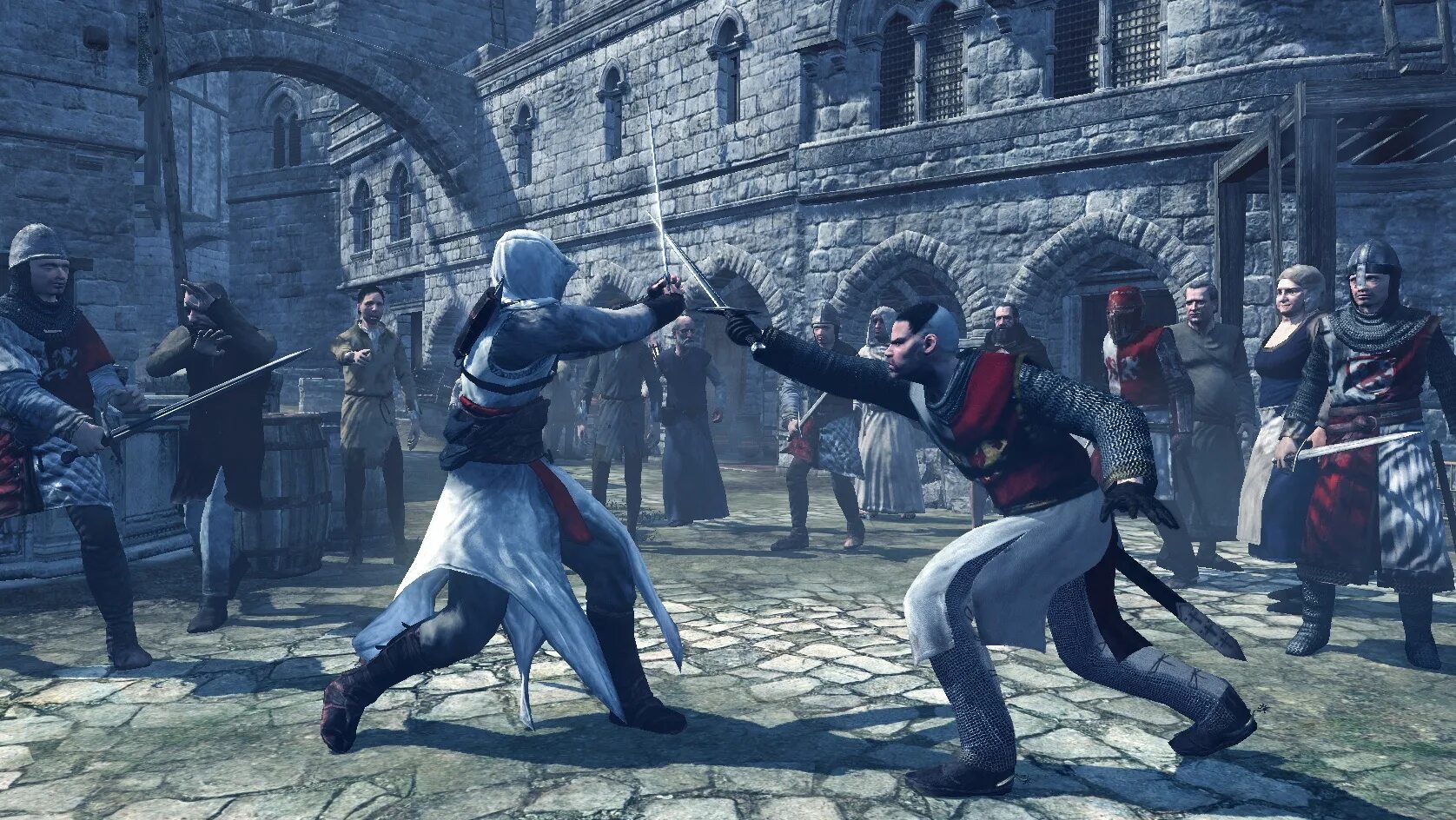 Мир assassins creed. Assassin&#039;s creed 1. ассасин крид 2007. ассасин 1 игра. assassin’s creed (игра) 2007.