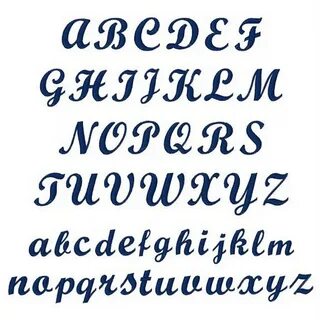 Шрифт script