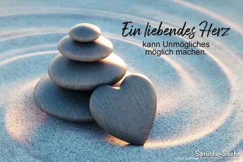 Liebe Sprüche - Ein liebendes Herz - Sprüche-Suche.
